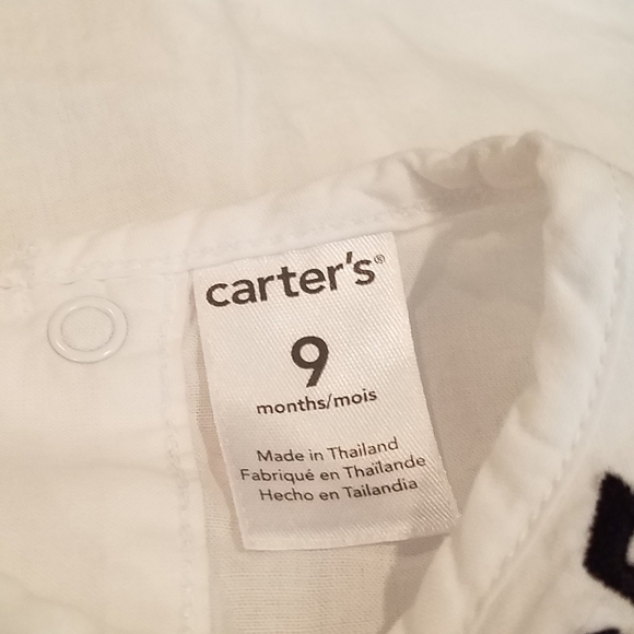Carter's Embroidered Shirt 9m - Picture 3 of 3